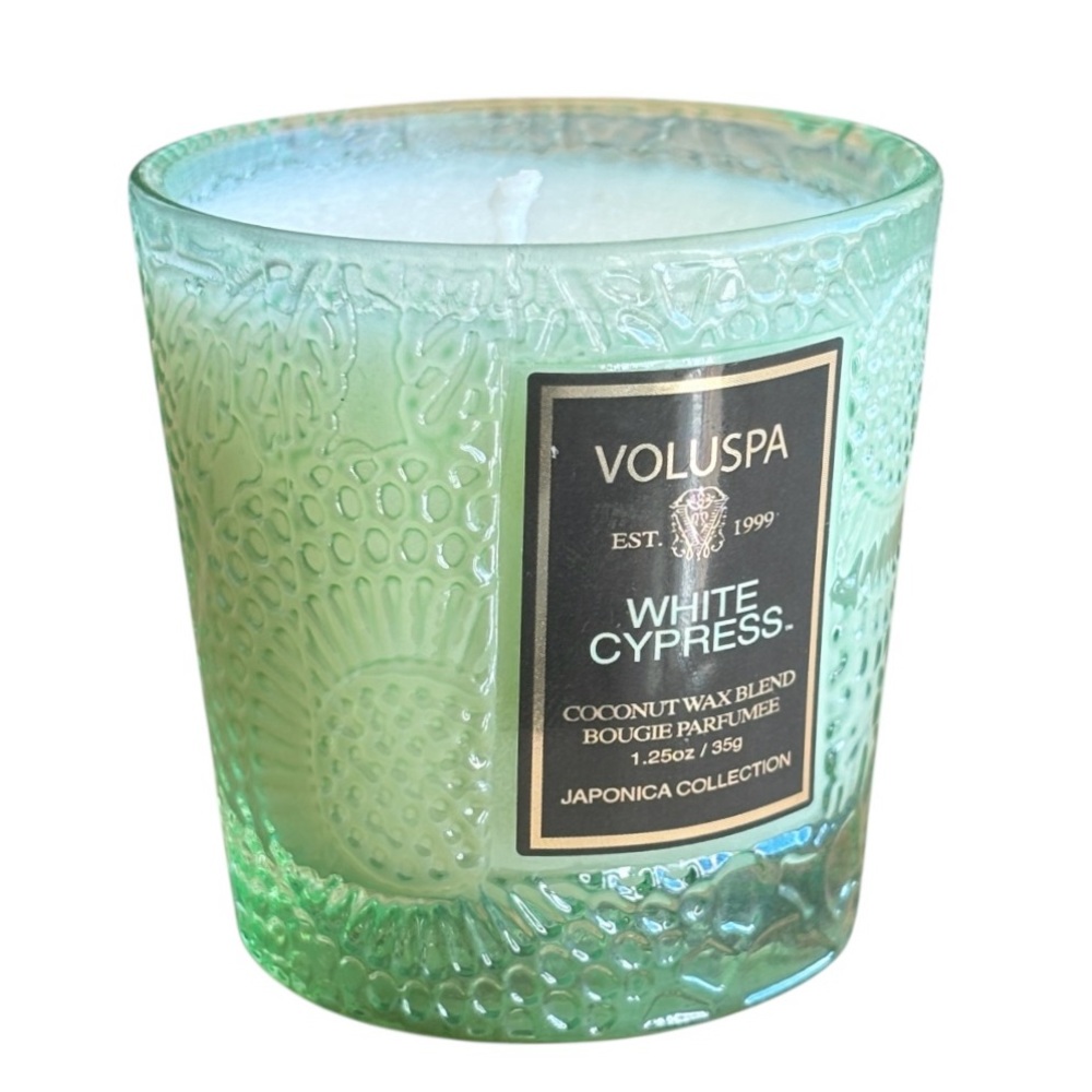 3/$40 Voluspa White Cypress Candle